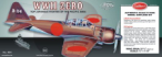 03-404 - WWII Japanese Mitsubishi Zero Model Airplane